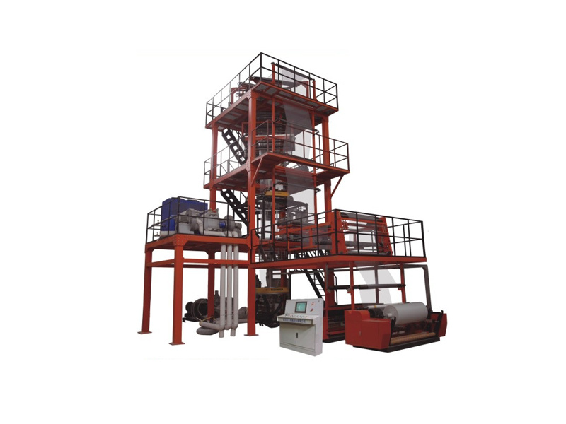 Five-layer co-extrusion blown film production line